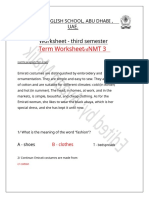3rd Term NMT Edited Worksheet English