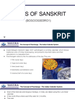 Basics of Sanskrit