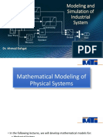 4 - Mathematical Modeling of Physical Systems A - Mech - Sys