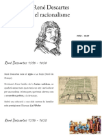Descartes I El Racionalisme 1596-1650