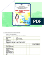 VII. LAC 3 Teacher Engagement Report