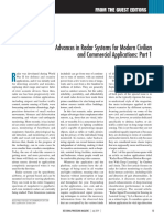 Advances in Radar Systems For Modern Civilian and Commercial Applications Part 1 From The Guest Editors