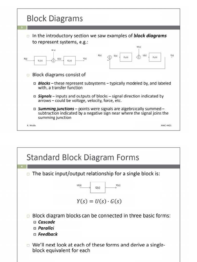 Block Diagrams | PDF