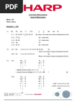 Grade 8 Term 3 Maths Exam Paper | PDF | Mathematics