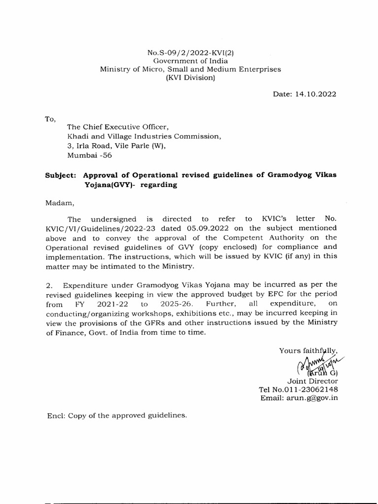 GVY Operational Guidelines Approved | PDF | Beekeeping | Beekeeper
