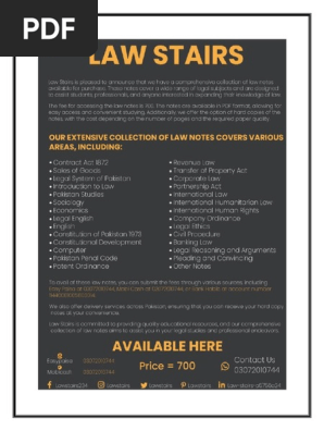 The Contract Act of 1872 Mcqs 50 Lawstairs (1)