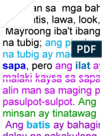 SCIENCE... 4thQ... Kabanata 1. Aralin 3. Mga Bahaging Tubig Sa Inyong Komunidad