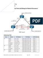 24.1.2 Lab - Use Connectivity Tests and Debug For Network Assurance