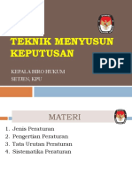 Teknik Penyusunan Keputusan 19 Nov