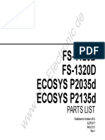 Kyocera ECOSYS-P2035d-P2135d Parts