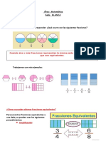 Clase 3. Fracciones Equivalentes