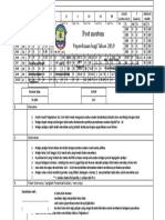 Analisis Peperiksaan Bahasa Melayu Tingkatan 3