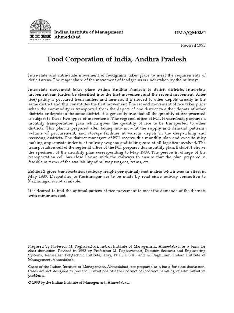 Food Corporation Of India Calendar 2025 Pdf 