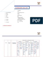 PLANIFICACIÓN ANUAL 2019 Primer Grado