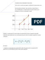 Ponto Médio - Exercícios | PDF