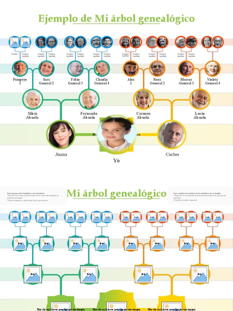 Árbol Genealógico Editable | PDF