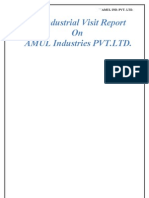 Amul Industr-BBA-MBA Project Report