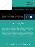 Projeto Sustentável - Versão Final