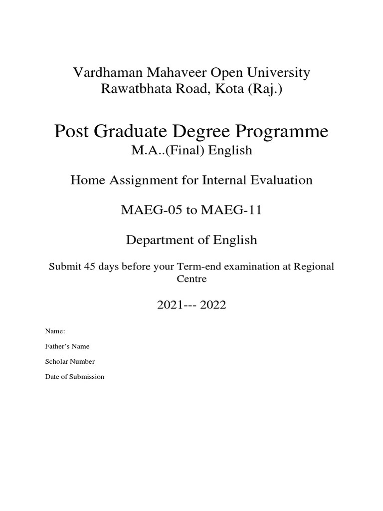 post-graduate-degree-programme-vardhaman-mahaveer-open-university