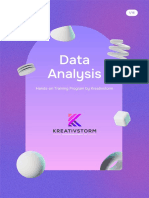 Data Analysis Hands-On Training Program