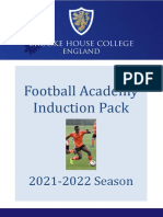 BHCFA - Induction Pack 2021 Season