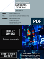 Bienes y Servicios Sustitutos y Complementarios