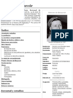 Simone de Beauvoir - Wikipedia, La Enciclopedia Libre