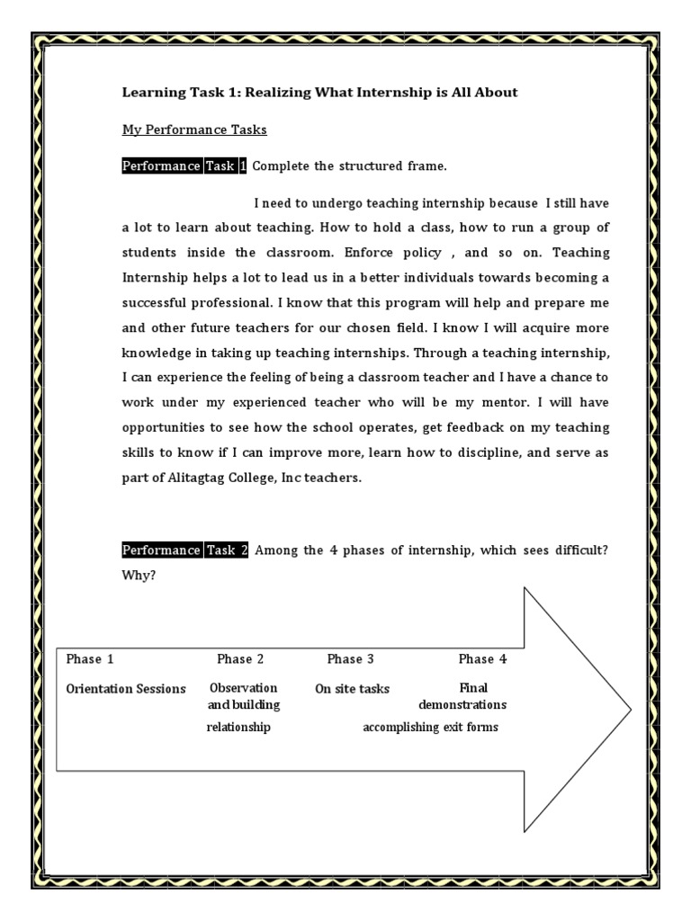 Learning Task 1 - Zoren Jan D. Cacho | PDF | Teachers | Bullying