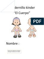 Cuadernillo Kínder El Cuerpo