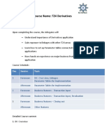 DX Course Details