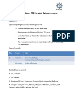 Forward Rate Agreement Course Details