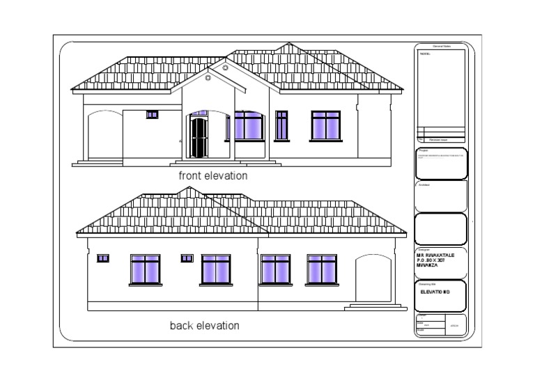 Proposed Residential Building Elevations | PDF