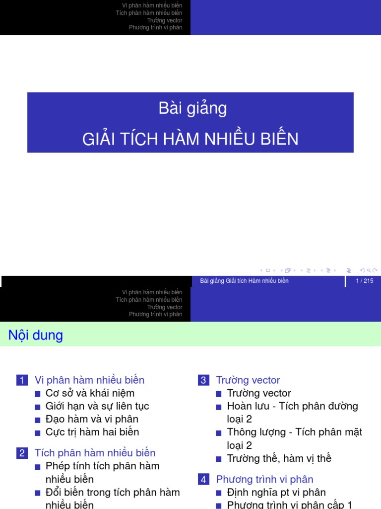 Giai tich ham nhieu bien pdf