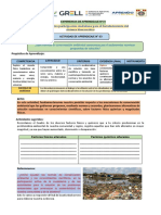 ACTIVIDAD DE APRENDIZAJE #03 - 5to Grado CyT