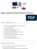 Module1 - Overview of Computer Architecture & Organization - Final