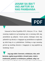 Pananaw Sa Iba't Ibang Awtor Sa Wikang Pambansa