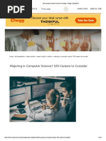 100 Computer Science Careers To Consider - Chegg CareerMatch