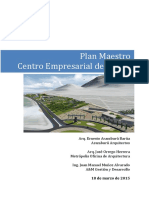 2015-04-10 Centro Empresarial Del Norte - Informe Plan Maestro