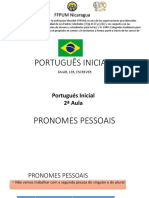 Portugues Inicial (Clase 2) 24 Abril 2021