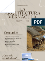 La Arquitectura Vernacula