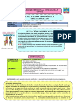 Evaluación Diagnóstica 2° DPCC