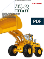 Kawasaki Wheel Loader 70ZIV 2 Spec