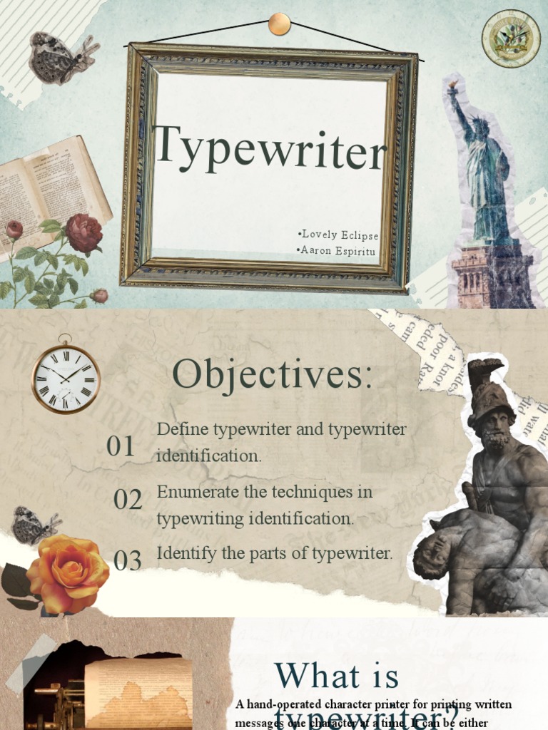 Typewriter Identification Techniques | PDF