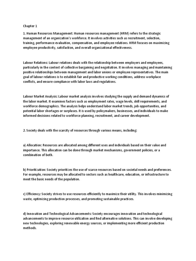 Labor Economics Chapter 4 Pdf Supply And Demand Supply Economics