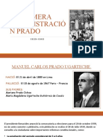 La Primera Administración Prado