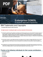 COBOL Course - Modules 1 Thru 12 - CICS