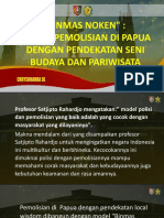 Binmas Noken Model Pemolisian Di Papua Dengan Pendekatan Seni Budaya Dan Pariwisata