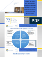 22 de Agosto - Modelo de Apoyo para El Desarrollo Profesional Docente