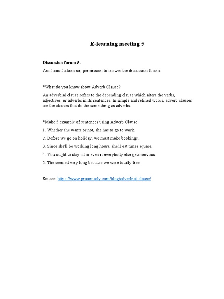 E-Learning 5 Dan 6 | PDF