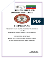 BUSINESS PLAN Haile Tegenu PDF